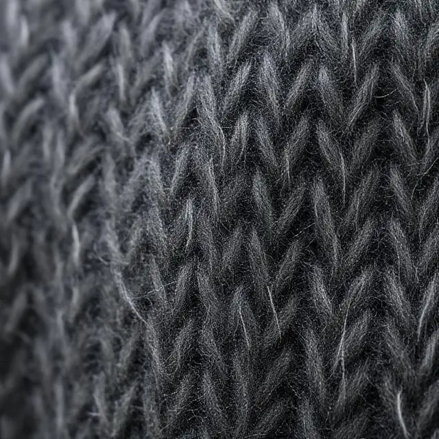 Detailed texture of a fine wool garment