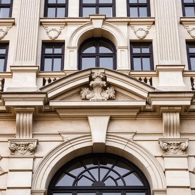 Classic architectural detail symbolizing timeless design